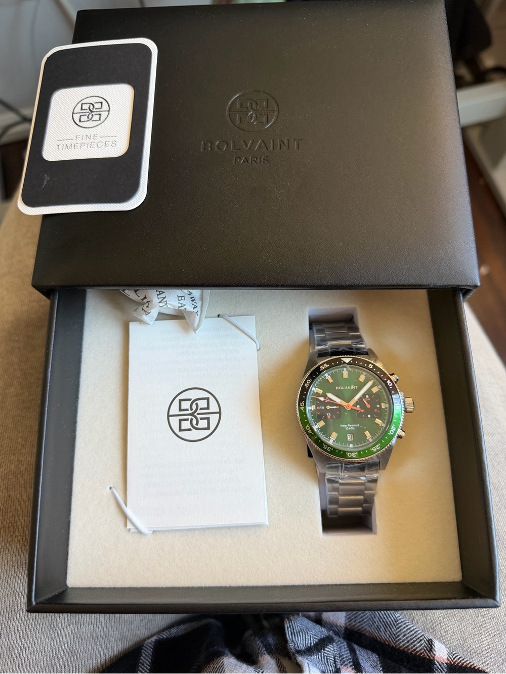 Bolvaint - Balmat Vert in Black and Green
